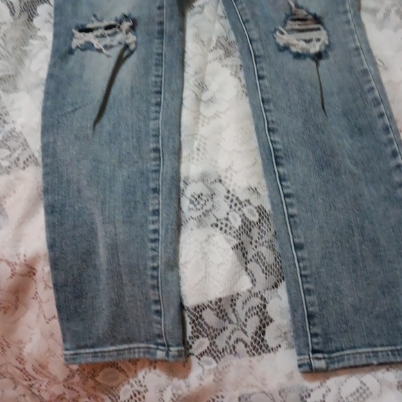 Womens Express Skinny High Rise Ultra Hyper Stretch - Picture 2 of 9